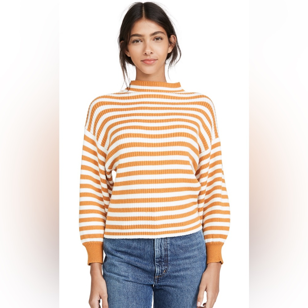 Line and Dot striped sweater